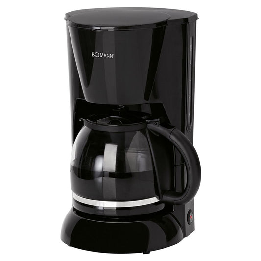 BOMANN Kaffeeautomat KA 183 CB schwarz Filter Kaffeemaschine 12–14 Tassen 900W
